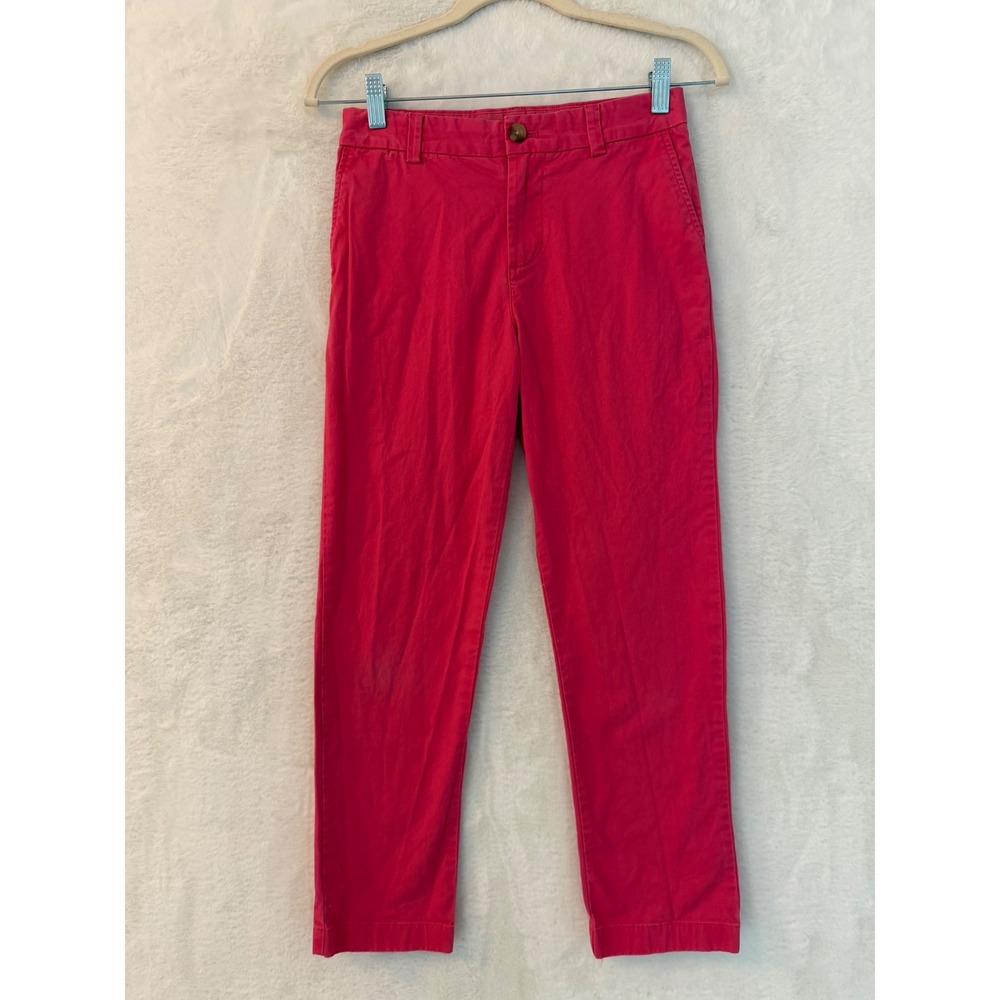 Vineyard Vines Boys‎ Pink Chino Pants Size 12 Adjustable Waist Preppy Trousers